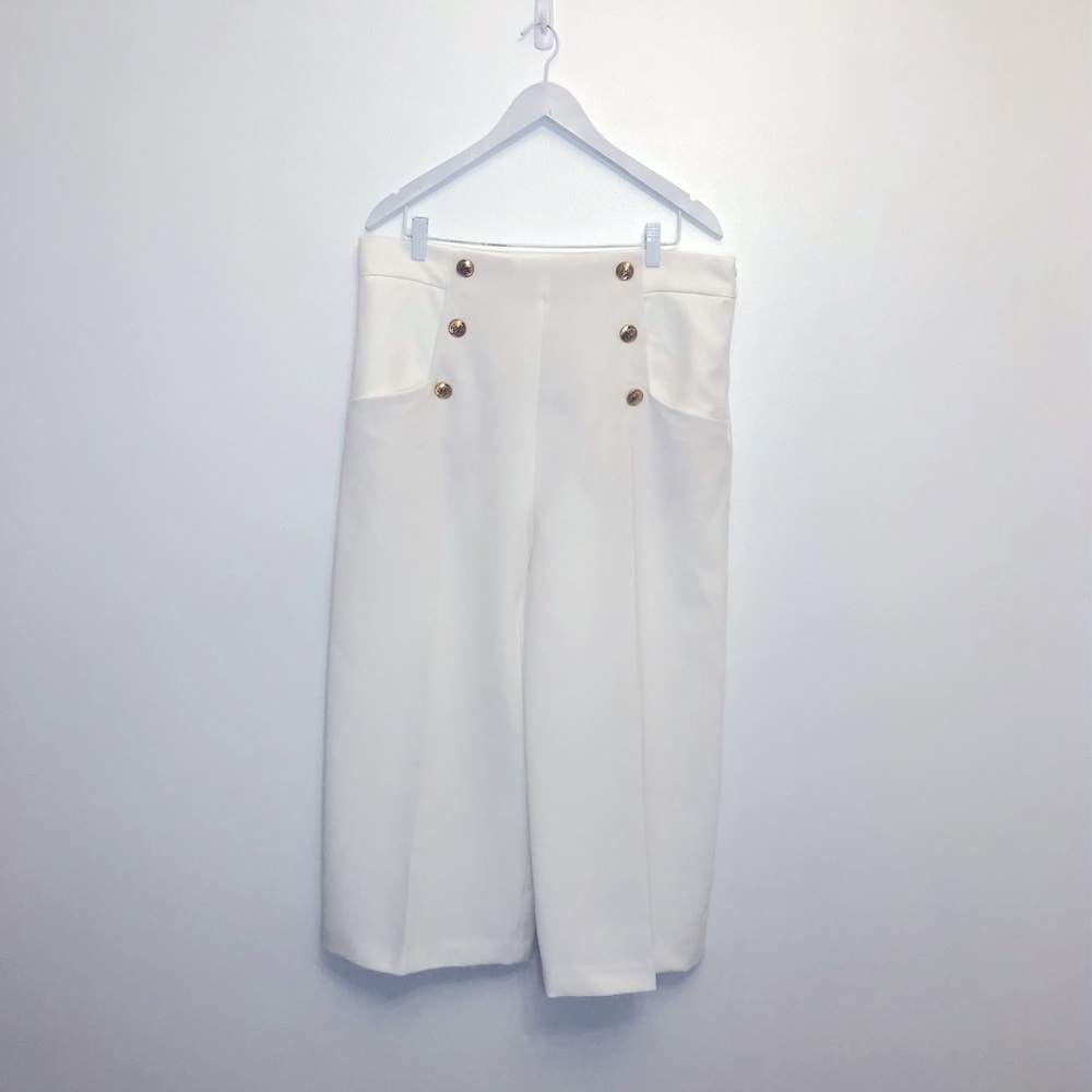 ZARA WHITE CULOTTES